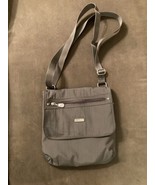 Baggallini  Women’s Gray Crossbody Shoulder Bag Adjustable Strap - £12.45 GBP