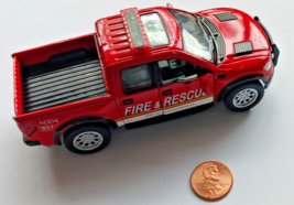 2013 Ford F-150 SVT Raptor Fire Rescue Truck Kinsmart Diecast, 5&quot; Inches... - €5,92 EUR