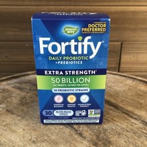 Nature's Way Fortify Daily Probiotics Extra Strength 30 Caps Exp 07/2024 - $18.69