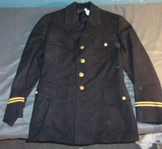 1938 ASU ARMY SERVICE UNIFORM OFFICER MEDICAL DRESS JACKET COAT 34 CHEST - $205.01