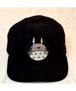 Bioworld Studio Ghibli Totoro Hat Snapback Black Baseball Cap Embroidere... - $16.82 CAD