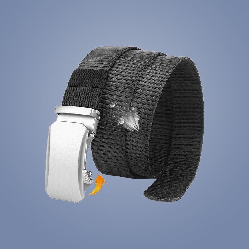 Men&#39;s Belts Heavy Duty for Jeans Ratchet Tactical with Thick Webbed Stra... - $22.50