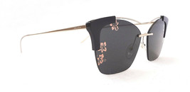 PRADA Women&#39;s Sunglasses Butterfly PR21US Pale Gold 57-13-140 MADE IN IT... - £156.58 GBP
