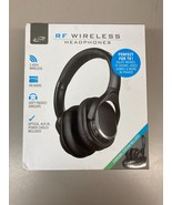 iLive RF Wireless Headphones With Charging Dock Station IAHRF79B - Black - $366.58 MXN