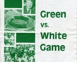 1980 Baylor University Spring  Green &amp; White Football Game Program Waco ... - $17.82
