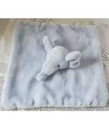 MON LAPIN Blue Elephant Baby LOVEY Security Blanket  Cream Sherpa Stars ... - £18.65 GBP