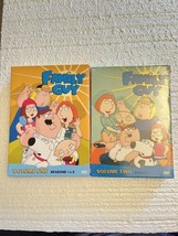 Family Guy Volume One &amp; Two Seasons 1 2 And 3 DVD Set Vol 2 Sealed Vol 1 Mint - £17.21 GBP