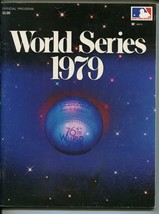 Pittsburgh Pirates vs Baltimore Orioles World Series Program-1979-stats-pix-VG - £63.81 GBP