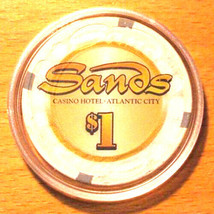 (1) $1. Sands C ASIN O Chip - Atlantic City, New Jersey - £7.14 GBP