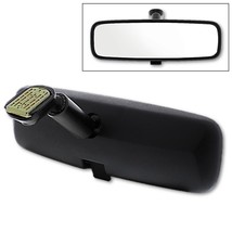 Black 8&quot; Day / Night Interior Inside Rearview Mirror Assembly Flat Type ... - $12.52