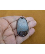 (O-121) Green rivers sparkle Yowah smooth opal PENDANT Australia Wow - $139.74 CAD