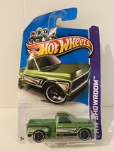 Hot Wheels Showroom Hot Trucks Custom &#39;69 Chevy Pickup Truck Figure (161/250) - £8.38 GBP