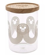 Disney Parks Mickey Mouse Home Collection Mickey Icon Glass Canister NEW - €45,88 EUR