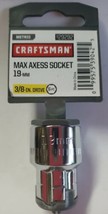 Craftsman Max Axess 3/8&quot; Drive 19mm Socket 29292 6pt New - £11.52 GBP