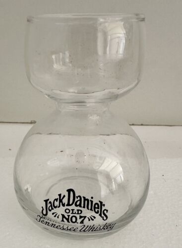 1 clear, glass shot glass featuring Jack Daniels , old # 7, Tennessee Whiskey - $9.85