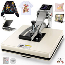 Heat Press 15x15, Digital Shirt Press Heat Up Fast &amp; Even, Pro Pull Out ... - £472.76 GBP