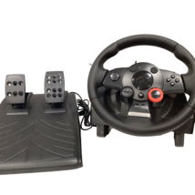 Logitech Driving Force GT E-X5C19 Steering Wheel with Pedals Untested - £57.35 GBP