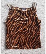 Ladies Fashion Tiger printTank Top - $10.00