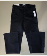 Jessica Simpson Mid Rise Boot Cut Jean Black Rinse Women’s Size 2/26 - $928.50 MXN