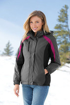 Port Authority® Ladies Colorblock 3-in-1 Jacket L321 Sizes XS to 4XL Bra... - $52.48+