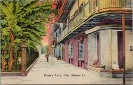 Pirate&#39;s Alley New Orleans LA Postcard PC504 - £3.91 GBP