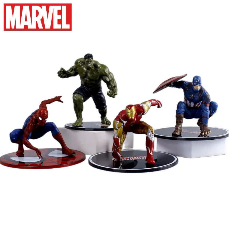 Avengers hand-run Iron Man Spider-Man Captain America Hulk Venom Doll Ornament - £13.54 GBP+