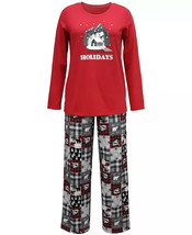 Family Pajamas Matching Women&#39;s Cabin Patchwork Family Pajama Set, S  - £11.64 GBP