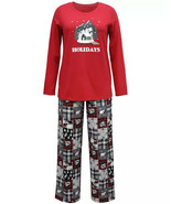 Family Pajamas Matching Women&#39;s Cabin Patchwork Family Pajama Set, S  - £11.60 GBP