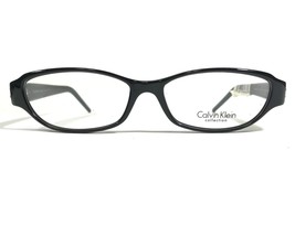 Calvin Klein 667R 090 Eyeglasses Frames Black Rectangular Full Rim 53-15-130 - $41.86