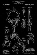 1915 - Handcuffs - Smith And Wesson - Patent Art Poster - £7.98 GBP