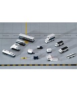 14 Piece Ground Accessories Airport GSE Set GeminiJets GJARPTSETA Scale ... - $48.25 CAD