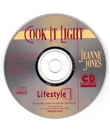 Jeanne Jones: Cook It Light CD for Windows - NEW CD in SLEEVE - $3.98