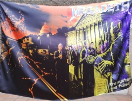 MEGADETH The System has Failed FLAG CLOTH POSTER BANNER CD Thrash Metal - $20.00