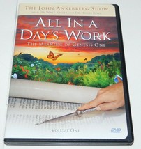 The John Ankerberg Show All In a Day&#39;s Work The Meaning of Genesis One DVD - £19.54 GBP