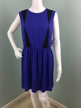 NWT Women&#39;s MADE for Impulse Purple/Black Sleeveless Dress Sz XL Extra L... - £19.82 GBP