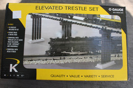 K-line K-41812 O-Gauge Elevated (10 pc) 6&quot; Trestle Set NEW LB - £23.73 GBP