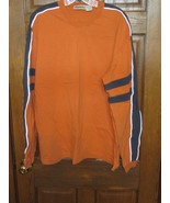 Vintage Aeropostale Orange &amp; Navy Stripe LS T-Shirt - Size XL - £15.55 GBP