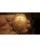 florida sheriff deputy orange county Florida brass badge blank   badge - $39.99