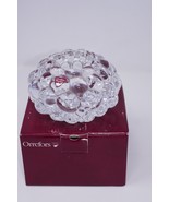 Orrefors Anne Nilsson Hallon/Raspberry Crystal Votive Candleholder - $23.99