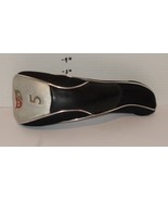 Wilson Staff WS Golf Club Head Cover Headcover #5 Silver black Red - $277.45 MXN