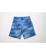 Vtg Nike Boys Large Travis Scott Mini Swoosh Striped Lined Shorts Swim T... - $40.55 CAD