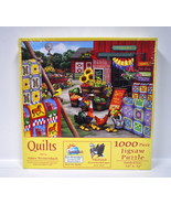 Quilts Jigsaw Puzzle 1000 Piece - £10.35 GBP