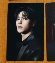 WOOYOUNG ATEEZ Official QR Photocard &#39;Golden Hour Part.3 Last Fantasy Ed... - $12.36