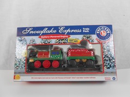 Lionel Snowflake Express train pack, lighted. plays Jingle Bells. - £18.40 GBP