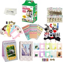 The Fuji Instant Film 40 Sheets Premium Over 60 Pcs Bundle For Fujifilm Instax - £32.93 GBP