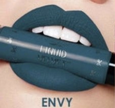 CIATE London ~ Liquid Velvet Matte Lipstick ~ ENVY (Green) Full Size 0.2... - £19.88 GBP