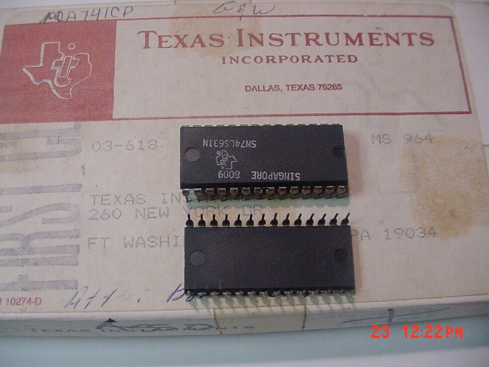 1  NOS TI&#39;s SN74LS631N IC 28 Pin Dip, 16 Bit Error Detection &amp; Correctio... - $4.70