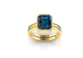 alexandrite ring natural color change Gold Plated 10.25 Ratti 9.00 Carat - £24.09 GBP