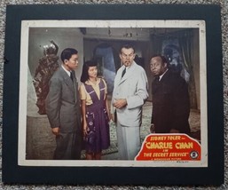Sidney Toler, (Charlie Chan,The Secret Service) Vintage 1940,S Movie Lobby Card - £155.74 GBP