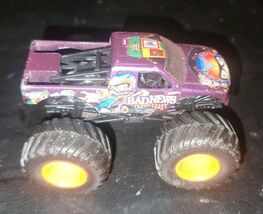 Hot Wheels Bad News Travels Fast Monster Truck Toy Car Mattel 3.75 Inch - $9.85 CAD
